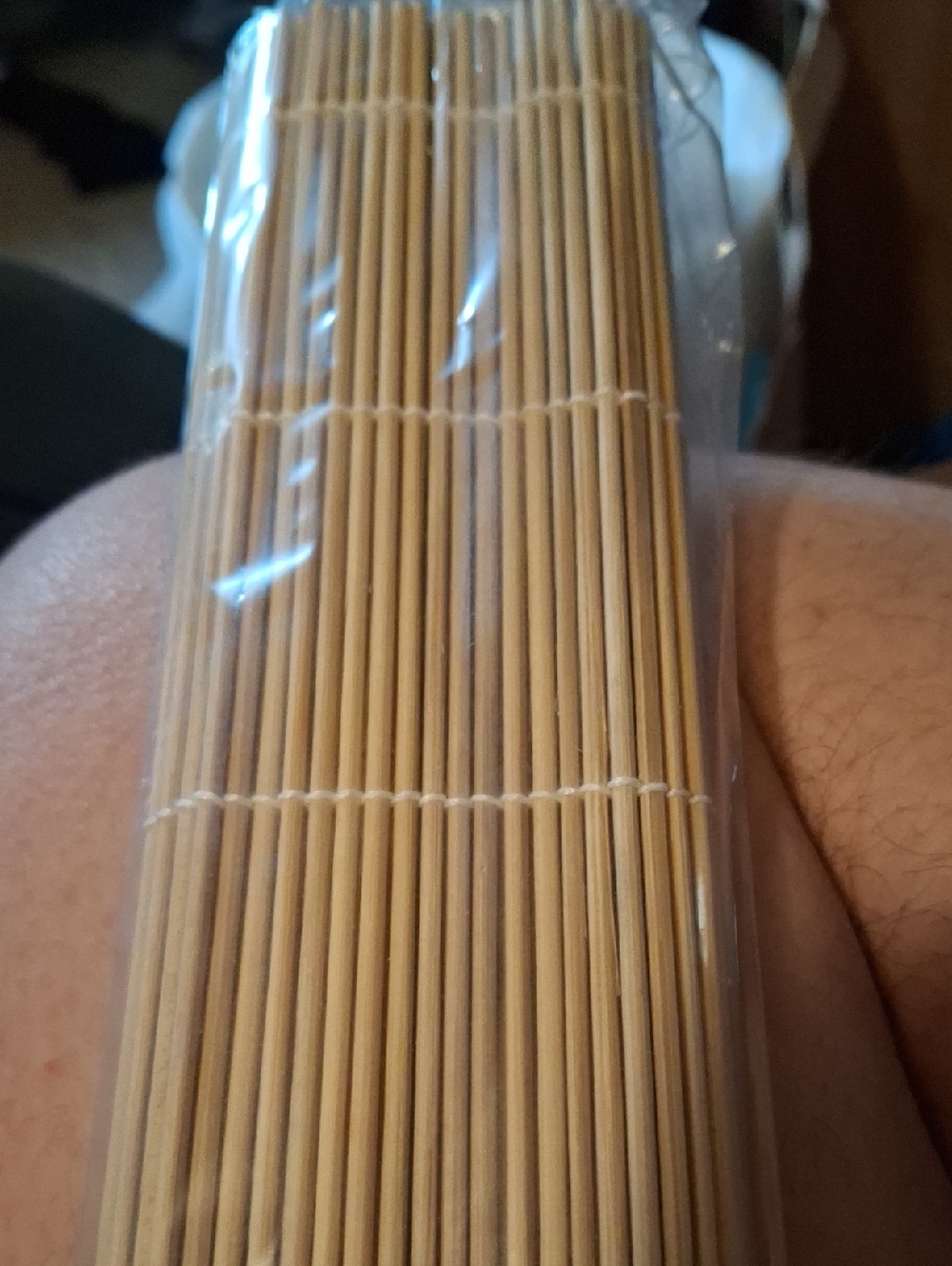 Bamboo Sushi Rolling Mat - Natural Tan Sealed